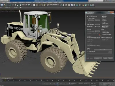3ds max 2017 Animazione Upgrade vol 65 MP4 3D model