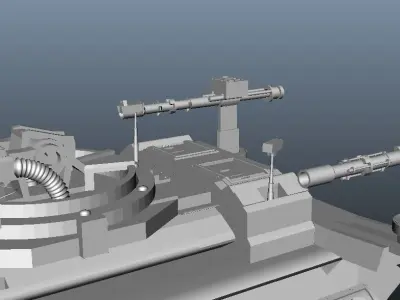 Tank war 3D model
