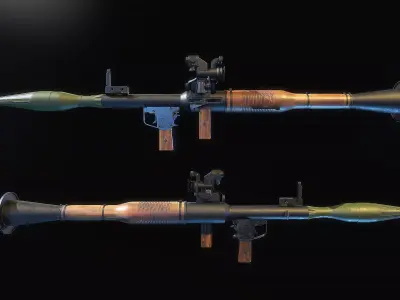 RPG 7 3D model purchase
