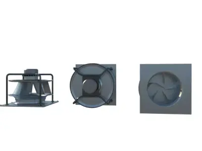 Fan Motor 3D model purchase