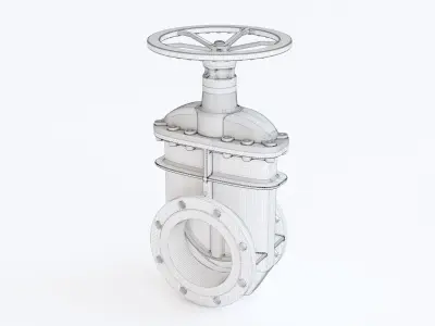 Valve 07 3D model