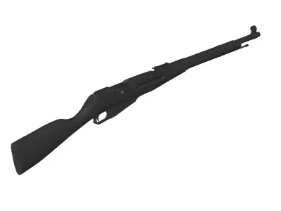 Mosin Nagant 3D model purchase