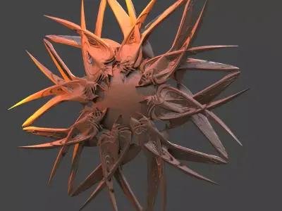 Solar Armour Sun Dial 1  3D model