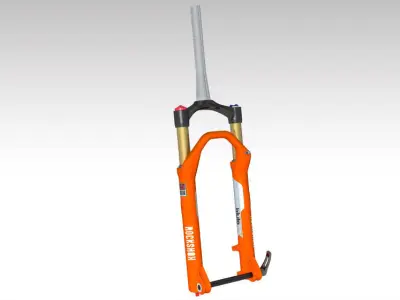 Fork Suspension Fatbike 3D model