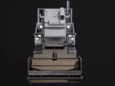 Asphalt Milling Machine Roadtec SB2500E Series PBR 3D model