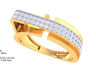 79 GENTS RINGS COMPLETE LOT  3D print model