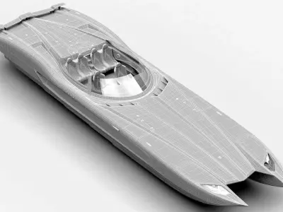 Superveloce speedboat 3D model