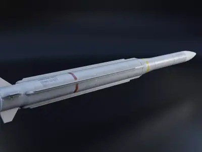 Amraam-Axe Low-poly 3D model