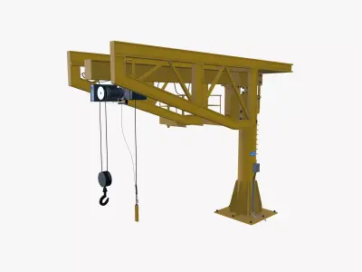 Crane 3D model by Asset-World from CGTrader
