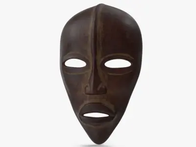 African Mask 5 