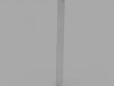 Longsword sword 3D model
