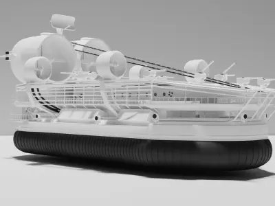  Air-Cushion Vehicle 3D model