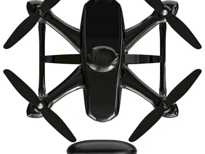 Drone Quadcopter 3D model get