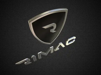 rimac logo 3D model