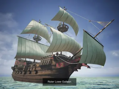Medieval ships Collection 