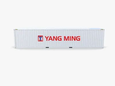 40ft Shipping Container Yang Ming 3D model
