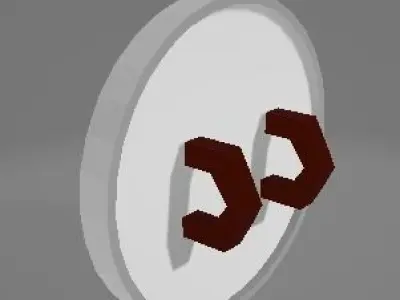 Viking Shield Free low-poly 3D model shop