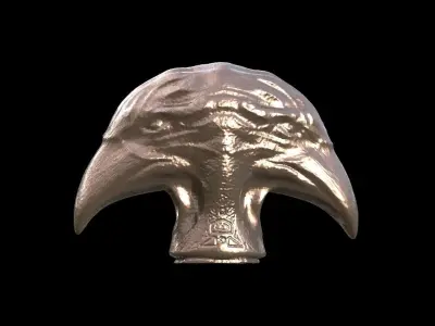 Thagner Sword Hilt Eagle 3D model