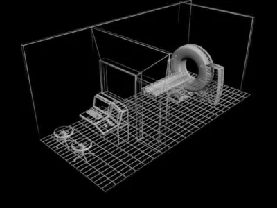 MEDICAL MR ROOM 3D model
