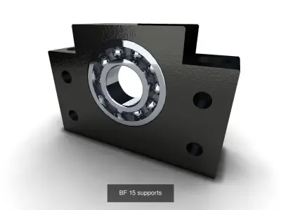 BF support collection 3D Model Pack