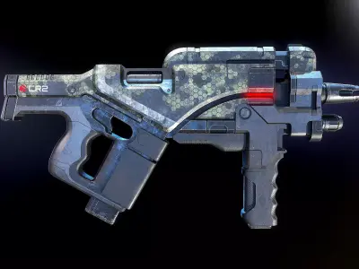 M12 Locust Mass Effect 3D model