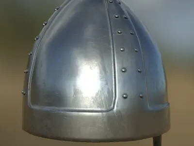 Normal Nasal Helmet  Low-poly 3D model