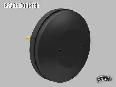 Brake booster 3D model