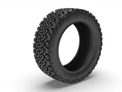 VENOM POWER TERRA HUNTER X-T tire 3D print model