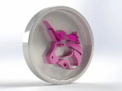 UNI 3D Part STL and IGES 3D print model 3D print model