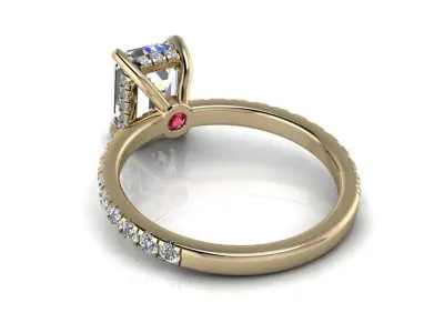 Engagment Jewelry Ring 206 3D print model purchase