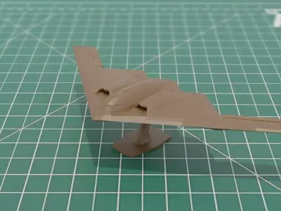B-2 Spirit Stealth Bomber 3D Print 3MF Model  3D print model