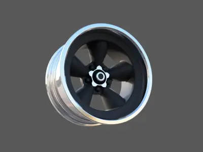 Cragar torque thrust rim 3D model