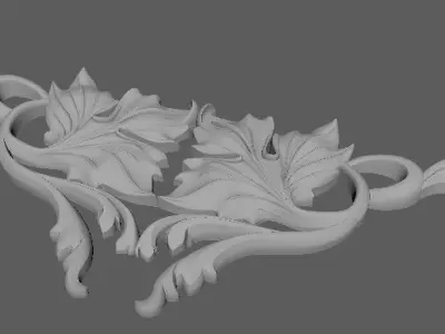 dekor ornate ornament 3D model