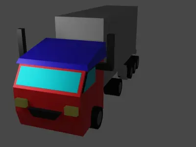 Truck model 3D model