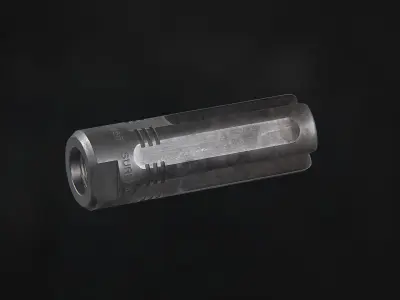 3P Eliminator-556 Flash Hider Low-poly 3D model