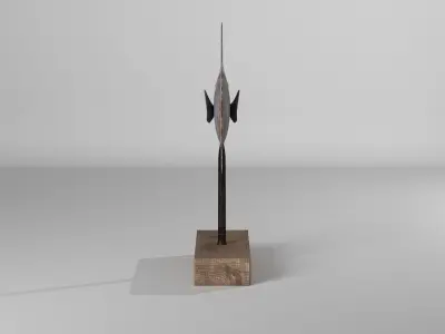 Antonucci Fish Figurine 3D model