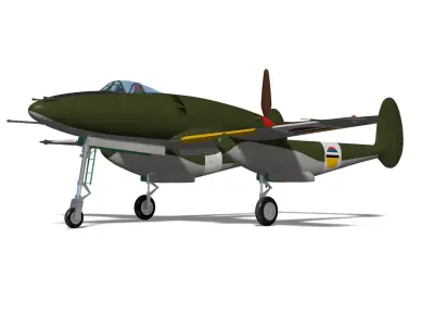 mansyu ki98 3D model