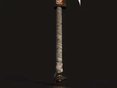 Sword 04 V02 Low-poly 3D model