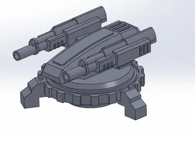 LASER DEFENSE AUTOSYSTEM 3D print model