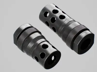Hansohn Brothers Radial Brake Free low-poly 3D model