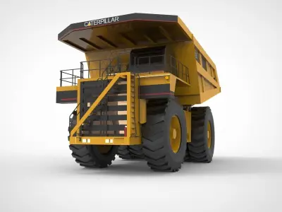 CAT 797F Mining Truck 3D model