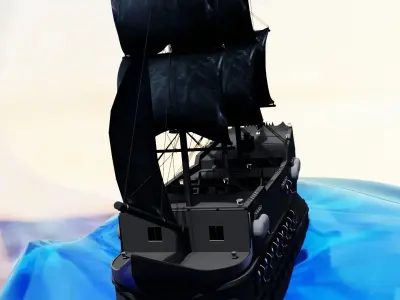 Ship in bottle 3D model