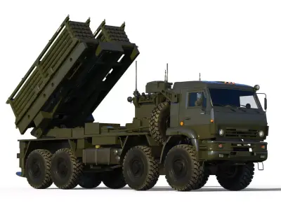 ISDM Zemledeliye Mine-laying System 3D model