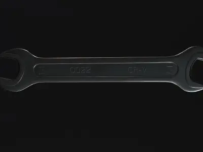 Wrench 3D model purchase