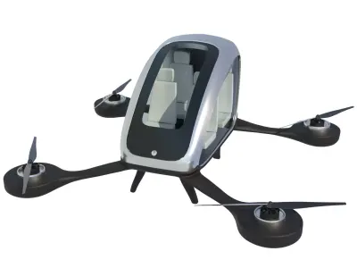 Passenger Drone 3D model