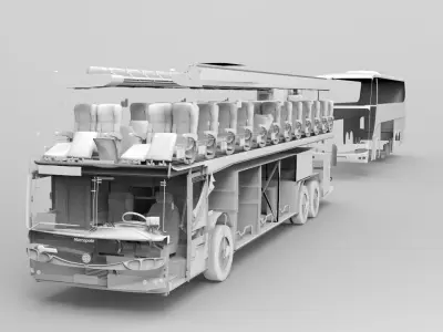 Marcopolo G6 1550 LD 3D model