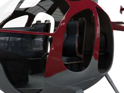 helicopter Low-poly 3D model by 3DFIGURES from CGTrader