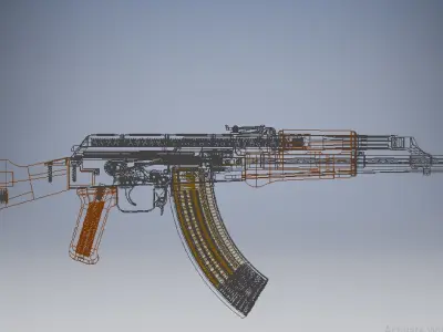 AKM Assembly 3D model