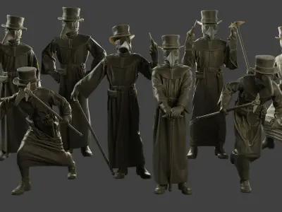 Hans Plague Doctor PDS Pack 1