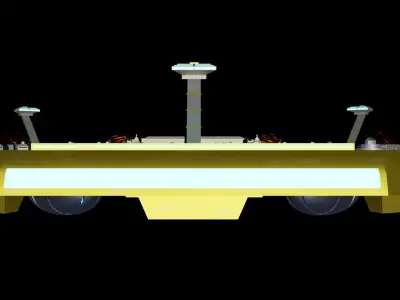 Hacan Flagship 3D model